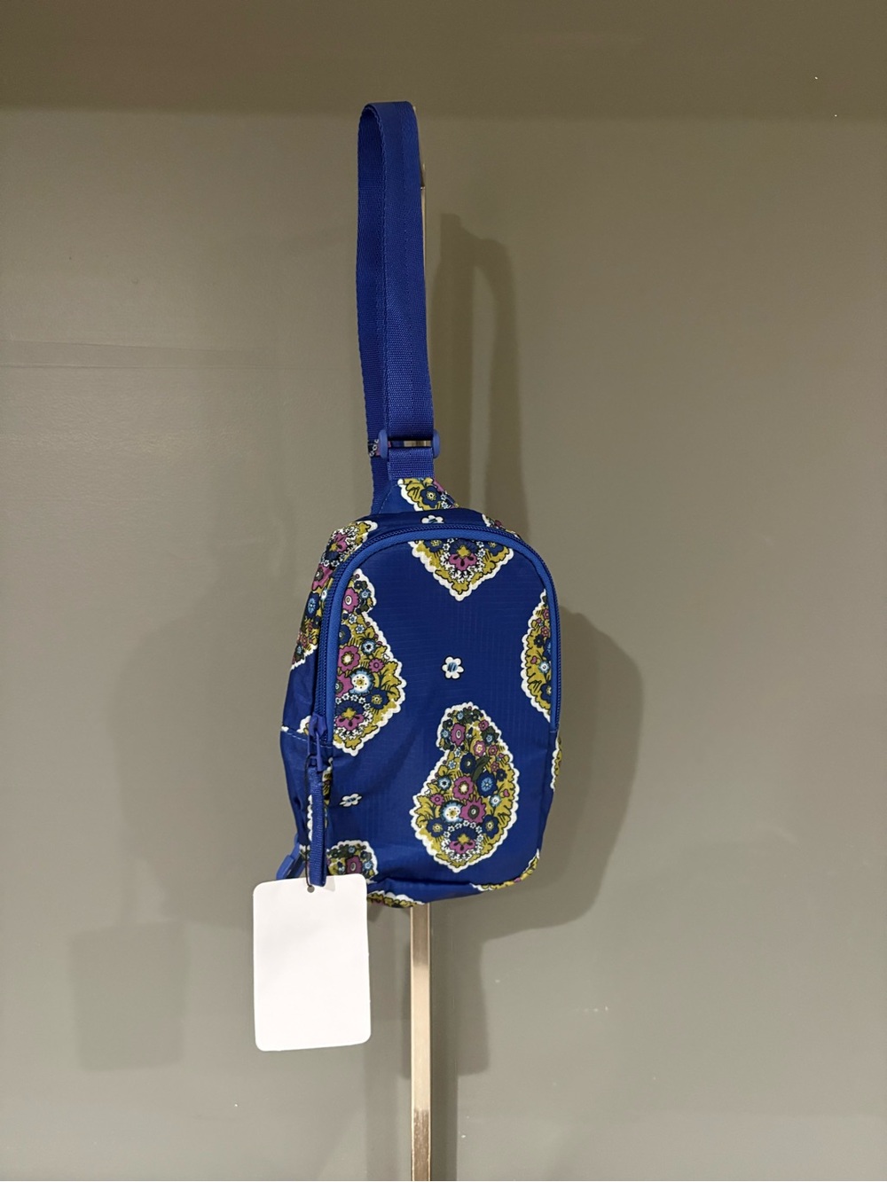 Vera Bradley Royal Blue Paisley Crossbody Sling